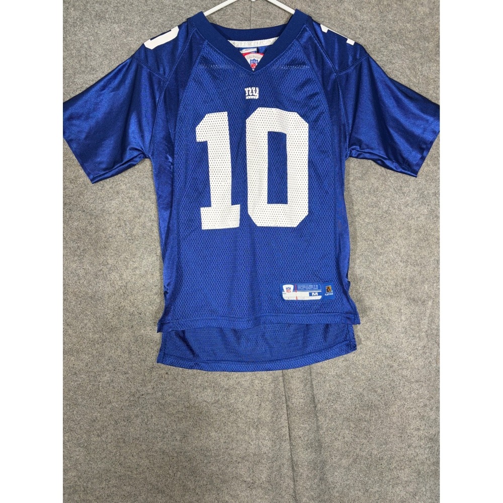 Eli Manning New York Giants Reebok NFL On Field Jersey Youth Medium #10